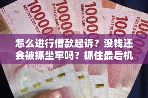武汉怎么进行借款起诉？没钱还会被抓坐牢吗？抓住最后机会！