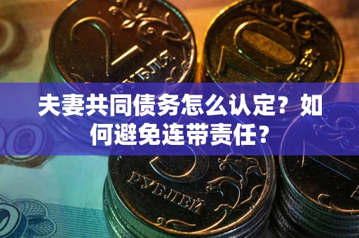 武汉夫妻共同债务怎么认定？如何避免连带责任？