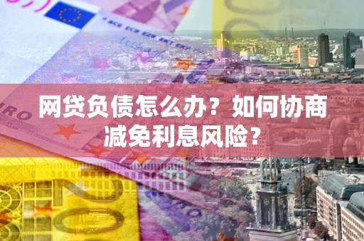 武汉网贷负债怎么办？如何协商减免利息风险？