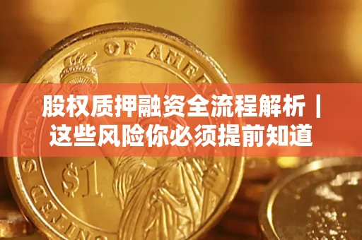 武汉股权质押融资全流程解析｜这些风险你必须提前知道