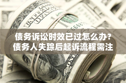 武汉债务诉讼时效已过怎么办？债务人失踪后起诉流程需注意什么？