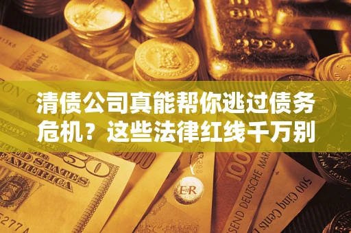 武汉清债公司真能帮你逃过债务危机？这些法律红线千万别踩